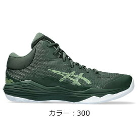 アシックス(asics) バスケットボール NOVA FLOW 2 バスケットボールシューズ (24ss) バッシュ メンズ Rain Forest/Cedar Green 1063A071-300