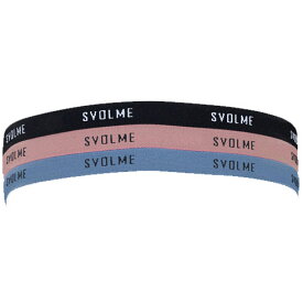 スボルメ (svolme) サッカー フットサル ヘアアクセサリー ヘアゴムセット 3カラー (24aw) ブラックミックス 1243-32629-011【SS2512】
