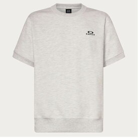 オークリー (Oakley) アウトドアウエア 半袖トップス Foundational Fleece S/S Crew 1.0 メンズ (25ss) new granite heather S-L フリース FOA407644-28B【mkd】【OUTsale】【SS2512】