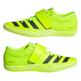 アディダス (adidas) 陸上 投てき用シューズ アディゼロ スローズ Adizero Throws (25ss) レモン ブラック 24.5-27.0cm IG2023【mkd】【RUNsale】