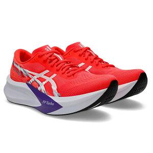アシックス (asics) ランニングシューズ MAGIC SPEED 4 WIDE マジックスピード ワイド メンズ (25aw) レッド×ホワイト 25.5-28.5cm ワイドラスト 1011B873-600