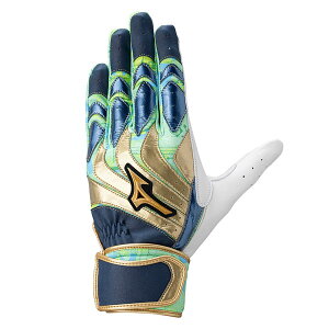ミズノ (MIZUNO) 野球 ミズノプロ バッティンググローブ モーションアークUF 2025セレクションモデル 両手用 (25aw) ネイビー 24-25cm 1EJEA55914 1EJEA559-14
