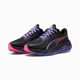 プーマ (Puma) ランニングシューズ ヴェロシティ ニトロ 4 DIGITOKYO メンズ (25aw) PUMA Black-Dark Amethyst 25.5-27.5cm 31191301 311913-01