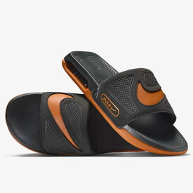 ナイキ (NIKE) スライド コンフォートサンダル シャワーサンダル ナイキ エア マックス シロ (25su) ブラック×オレンジ 25-28cm DC1460-016