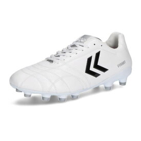 ヒュンメル (hummel) サッカーシューズ スパイク ヴォラート3 ACADEMY SW メンズ (25aw) ホワイト×シルバー 25.0-27.5cm ワイドラスト 4E相当 HAS1246SW-1095