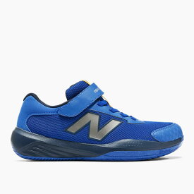 ニューバランス (newbalance) テニス シューズ Kid's 996v6 Hook and Loop ジュニア (25aw) ブルー 19.0-21.5cm W ワイド KCV996U6W KCV996U6 W