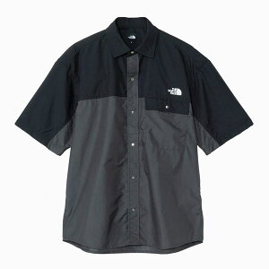 �U�E�m�[�X�E�t�F�C�X (THE NORTH FACE) �A�E�g�h�A�E�G�A �����V���c �V���[�g�X���[�u�k�v�V�V���c NUPTSE SHIRT �����Y (25ss) �u���b�N M-XL NR22552-BA�ySS2603�z