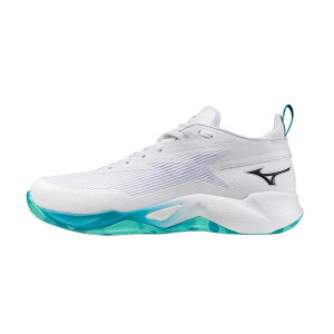 �~�Y�m (MIZUNO) �o�X�P�b�g�{�[���V���[�Y �o�b�V�� �E�G�[�u�g�����W�X�^ (25aw) �z���C�g 23.0-25.0cm 2.5E W1GA240021 W1GA2400-21