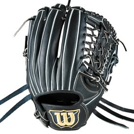 ウィルソン (wilson) 野球 軟式グローブ Basic Lab DUAL ベーシックラボデュアル DU型 外野手用 (25aw) Wブラック 12インチ WBW103742