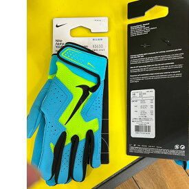 ナイキ (NIKE) 少年野球 バッティンググローブ Alpha 2.0 アルファ 両手用 ジュニア (25aw) グリーン S-L BA1202-313