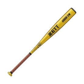ゼット (ZETT) 一般野球 軟式バット 金属バット ゴーダDW (25aw) イエローゴールドxブラウン 83cm 660g ミドルバランス BAT34583-5337