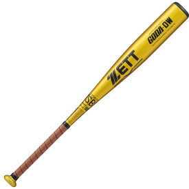 ゼット (ZETT) 少年野球 軟式バット 金属バット ゴーダDW ジュニア (25aw) イエローゴールドxブラウン 78cm 590g ミドルバランス BAT77508-5337