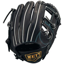 ゼット (ZETT) 少年野球 軟式グローブ ゼロワンステージ 内野手用 二塁手遊撃手用 セカンド サード ジュニア (25aw) ブラック サイズM BJGB71510F-1900