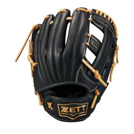 ゼット (ZETT) 少年野球 軟式グローブ グランドヒーロー オールラウンド用 ジュニア (25aw) ブラックxPブラウン サイズS BJGB76525F-1932