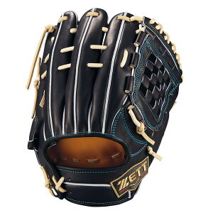 ゼット (ZETT) 野球 硬式グローブ プロステイタスSEシリーズ 二塁手遊撃手用 源田タイプ セカンド サード (25aw) ブラックxブラウン サイズ4 BPROG564SG-1932