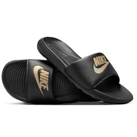 ナイキ (NIKE) サンダル スリッパ ビクトリー ワン スライド シャワーサンダル (25aw) ブラックxゴールド CN9675-006