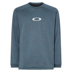 I[N[ (Oakley) g[jOEGA TVc Enhance Light Grid L/S Crew 5.7 Y (25aw) O[ u[ S-M FOA408123-94A