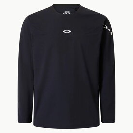 オークリー (Oakley) トレーニングウエア 長袖Tシャツ O-Sync Pack Knit L/S Crew 1.0 メンズ (25aw) ブラック S-L FOA408124-02E