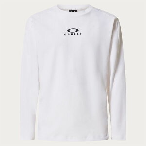 オークリー (Oakley) トレーニングウエア 長袖Tシャツ Enhance Practice L/S Crew 15.7 メンズ (25aw) ホワイト S-L FOA408125-100