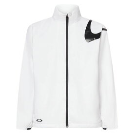 オークリー (Oakley) トレーニングウエア ウインドブレーカー Enhance Wind Warm Jacket 15.7 メンズ (25aw) ホワイト S-M FOA408210-100