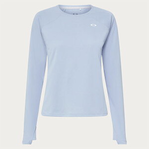 I[N[ (Oakley) g[jOEGA TVc Radiant Qd Op L/S Tee 10.0 fB[X (25aw) blue fog u[ S-M FOA500879-6D2