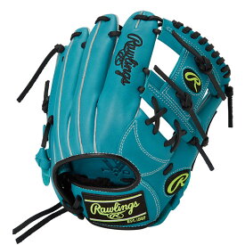 ローリングス (rawlings) 少年野球 軟式グローブ HYPER TECH R9 SERIES ハイパーテック オールラウンド用 (25aw) ティール ブルー サイズM GJ5FR9G9M-TE