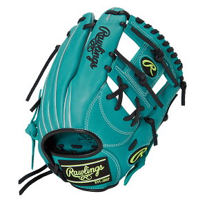 ローリングス (rawlings) 少年野球 軟式グローブ HYPER TECH R9 SERIES ハイパーテック オールラウンド用 (25aw) ティール ブルー サイズL GJ5FR9N6L-TE