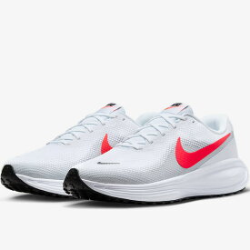 ナイキ (NIKE) ランニングシューズ レボリューション 8 (25aw) ホワイト 25.5-28.0cm エクストラワイド HQ1996100 HQ1996-100