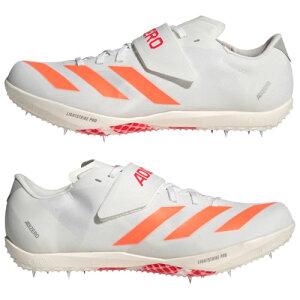 �A�f�B�_�X (adidas) ���� �X�p�C�N�V���[�Y �A�f�B�[�� �n�C�W�����v �����Y ���荂���� (26ss) �z���C�gx�I�����W 25.5-27.0cm JQ0811�yADJSPK�z