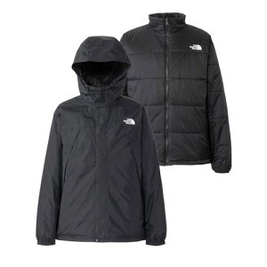 �U�E�m�[�X�E�t�F�C�X (The North face) �A�E�g�h�A�E�G�A �A�E�^�[ 2���Z�b�g �N���m�X�g���N���C���C�g�W���P�b�g �����Y (25aw) �u���b�N M-XL NP62558-K
