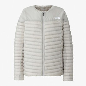 ザ・ノース・フェイス (THE NORTH FACE) アウトドアウエア ダウン アウター サンダーラウンドネックジャケット レディース (25aw) アイボリー M-XL NYW82511-FI
