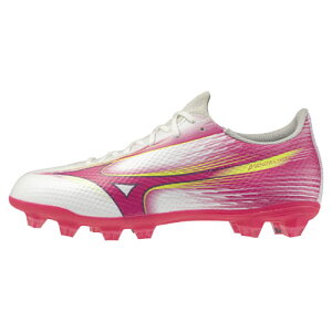 �~�Y�m (MIZUNO) �T�b�J�[ �X�p�C�N�V���[�Y �~�Y�m�A���t�@3 �Z���N�g SELECT �W���j�A (26ss) �z���C�gx�s���N 22.0-24.0cm 3E���� P1GB266564 P1GB2665-64