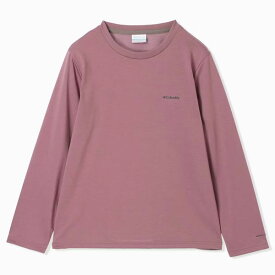 コロンビア (columbia) アウトドア ウエア 長袖Tシャツ ウィメンズクレストトゥーフォレストロングスリーブクルー レディース (25aw) Fig ピンク M-L PL0266-609