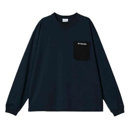 コロンビア (columbia) アウトドア ウエア 長袖Tシャツ ヤングストリートロングスリーブクルー メンズ (25aw) ネイビー M-L PM0898-464
