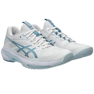 �A�V�b�N�X (asics) �e�j�X�V���[�Y SOLUTION SPEED FF 4 OC �E�B�����Y ���f�B�[�X �z���C�gx�u���[ 22.5-24.5cm �X�^���_�[�h���X�g 1042A306-102