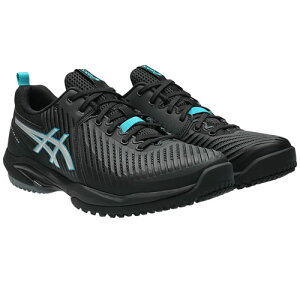 �A�V�b�N�X (asics) �e�j�X�V���[�Y PRESTIGE NEO OC WIDE �����Y �u���b�Nx�V���o�[ 25.0-28.5cm ���C�h���X�g 1043A029-001