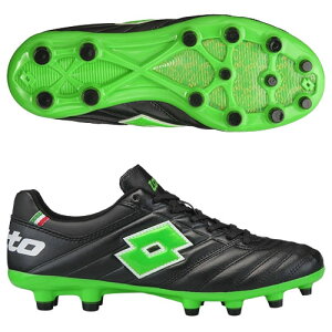 ���b�g (LOTTO) �T�b�J�[ �X�p�C�N�V���[�Y STADIO JP (26ss) �u���b�Nx�O���[�� 25.5-27.5cm LO-STADIO-1-BKGR