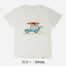 カリマー(karrimor) illustration T vol1 (woman) Tシャツ レディース (19SS) ホワイト 2381-White【決算P10】【50】【SS240350】