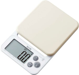 ^j^(Tanita) NbLOXP[ VRJo[t ŏ\0.1g őv2kg܂Ōv [ɕ֗ȃtbNt fW^ ͂ zCg KJ-212 WH