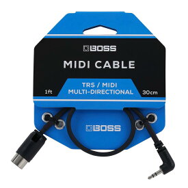BOSS ボス BMIDI-1-35 MIDケーブル長さ30cm /3.5mm TRS-MIDI端子