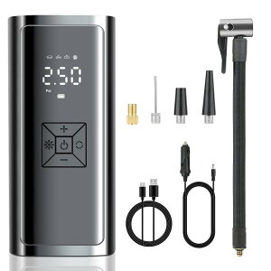Ewinwotoko GA[|v d C 6000mAh GA RvbT[ [d  150PSI @\ ~  ] {[  oCNΉ  p ĎّΉ RvbT[ LED