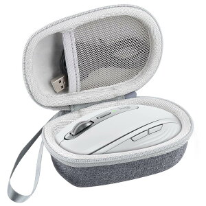 ロジクール Logicool MX ANYWHERE 3S MX1800GR/MX ANYWHERE 3 MX1700GR/MX ANYWHERE 2S MX1600CR ワイヤレス マウス ペイルグレー 専用収納ケース(ケースのみ)-Aenllosi