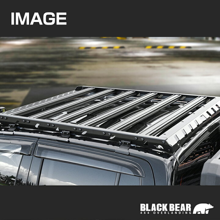 楽天市場】ハイラックス GUN125型 H29(2017).9〜BLACK BEAR4x4 ルーフ 