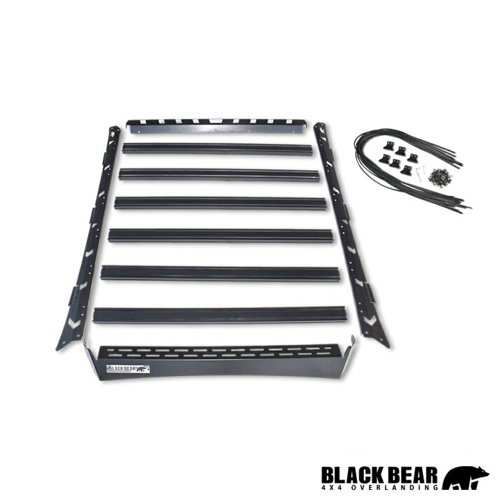 楽天市場】ハイラックス GUN125型 H29(2017).9〜BLACK BEAR4x4 ルーフ 