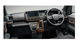 DAIHATSU ATRAI　ダイハツ アトレー【S700V S710V】　インテリアパネルセット【木目調】[08170-K5013]