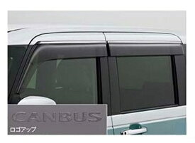 DAIHATSU MOVE CANBUS　ダイハツ ムーヴキャンバス【LA850S LA860S】　ワイドバイザー(ステンレスモール付)[08610-K2047]