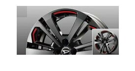 DAIHATSU ROCKY　ダイハツ ロッキー【A202S A201S A210S】　アルミホイールデカール(17インチ用)【レッド】[08230-K1063]