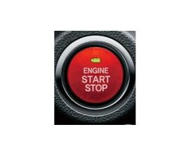 メール便可　DAIHATSU TAFT　ダイハツ タフト【LA900S LA910S】　スタートボタンカバー【レッド】[08161-K2002]