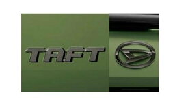 DAIHATSU TAFT　ダイハツ タフト【LA900S LA910S】　エンブレムセット【ダークブラックメッキ】[08270-K2059]
