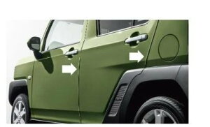 ダイハツ タフト【LA900S LA910S】 スタイリッシュドアエッジモール(1台分4本セット)【サンドベージュメタリック】